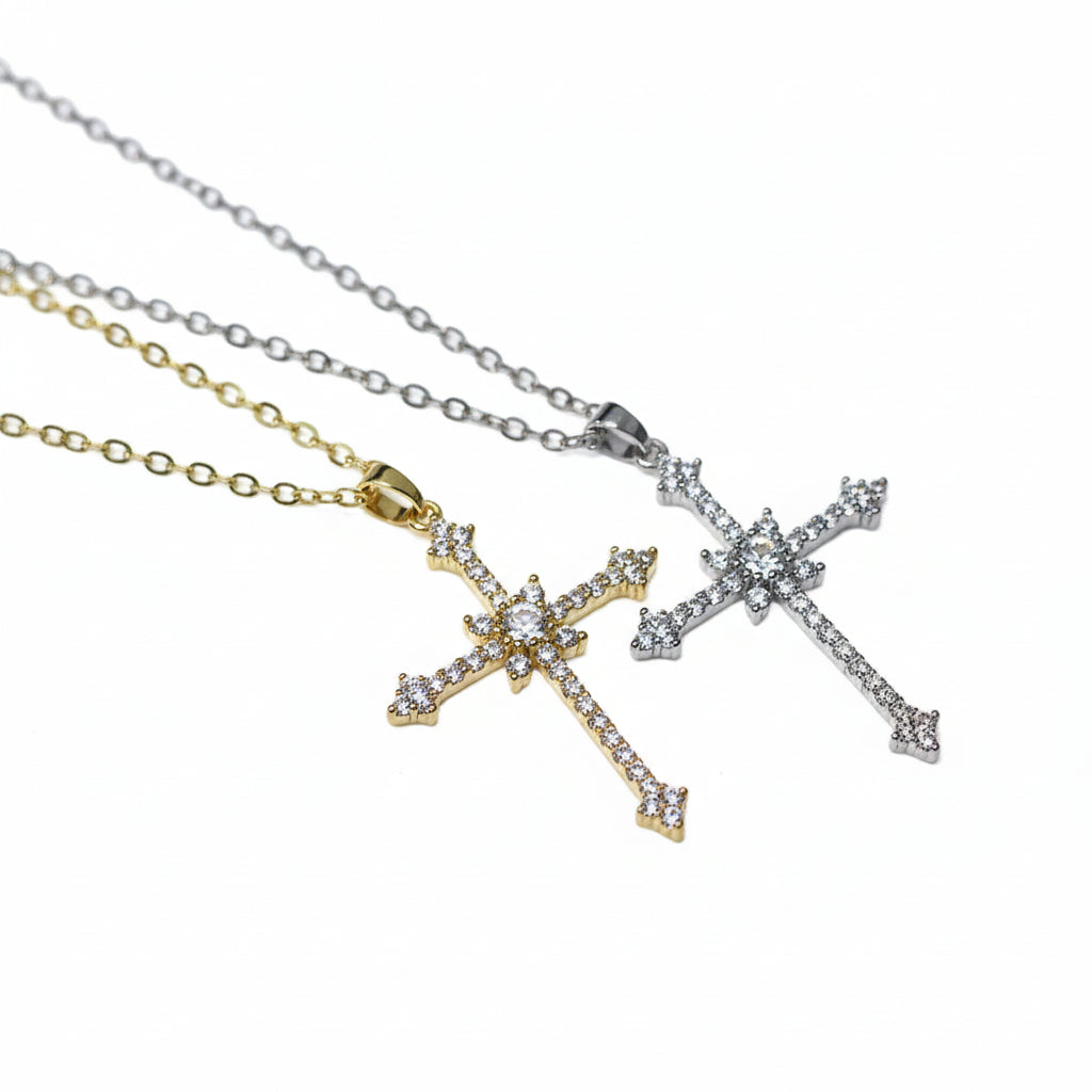 Collier Pendentif Croix