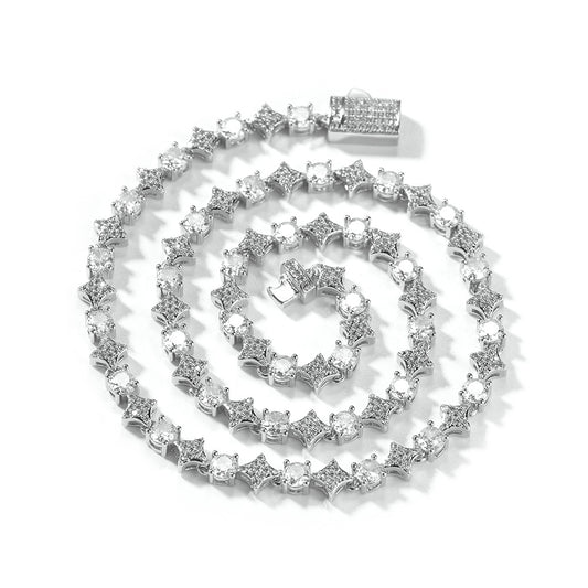 Collier et bracelet en Argent de Luxe