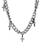 Collier chaîne croix homme