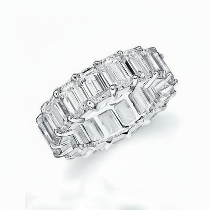 Bague anneaux en platine