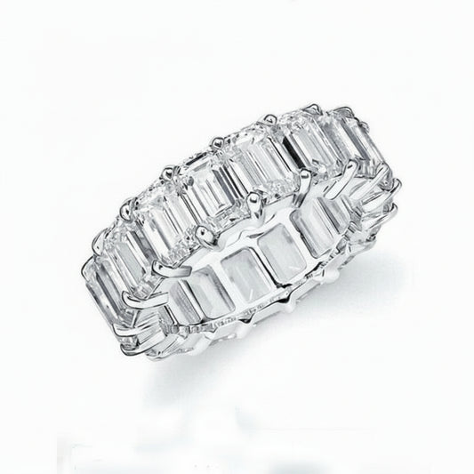 Bague anneaux en platine