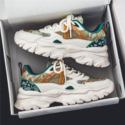 Baskets tendance, style sportif