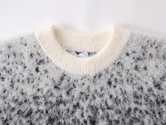 Pull ample avec dégradé de couleurs STAR