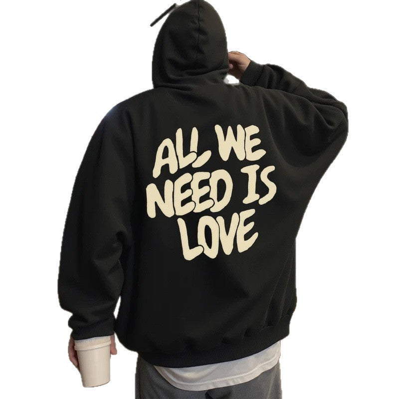 Sweat à capuche All We Need Is Love