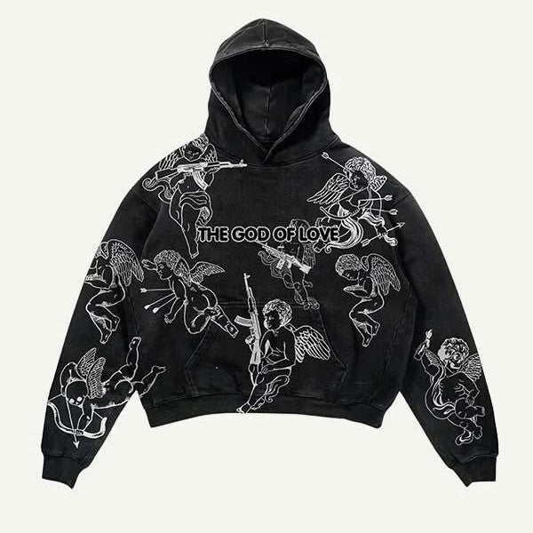 Sweat à capuche the god of love