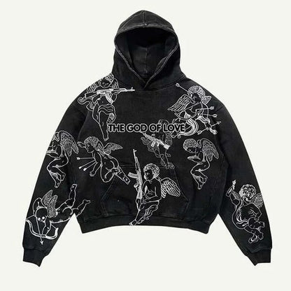 Sweat à capuche the god of love
