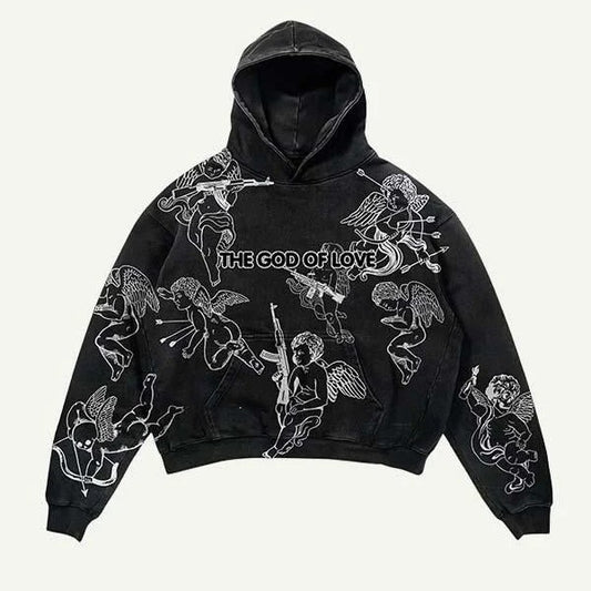 Sweat à capuche the god of love