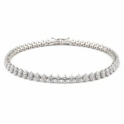 Bracelet Tennis Éclat Marquise