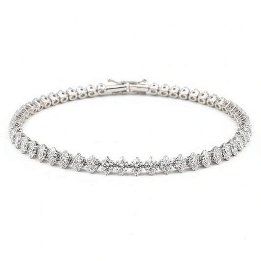 Bracelet Tennis Éclat Marquise