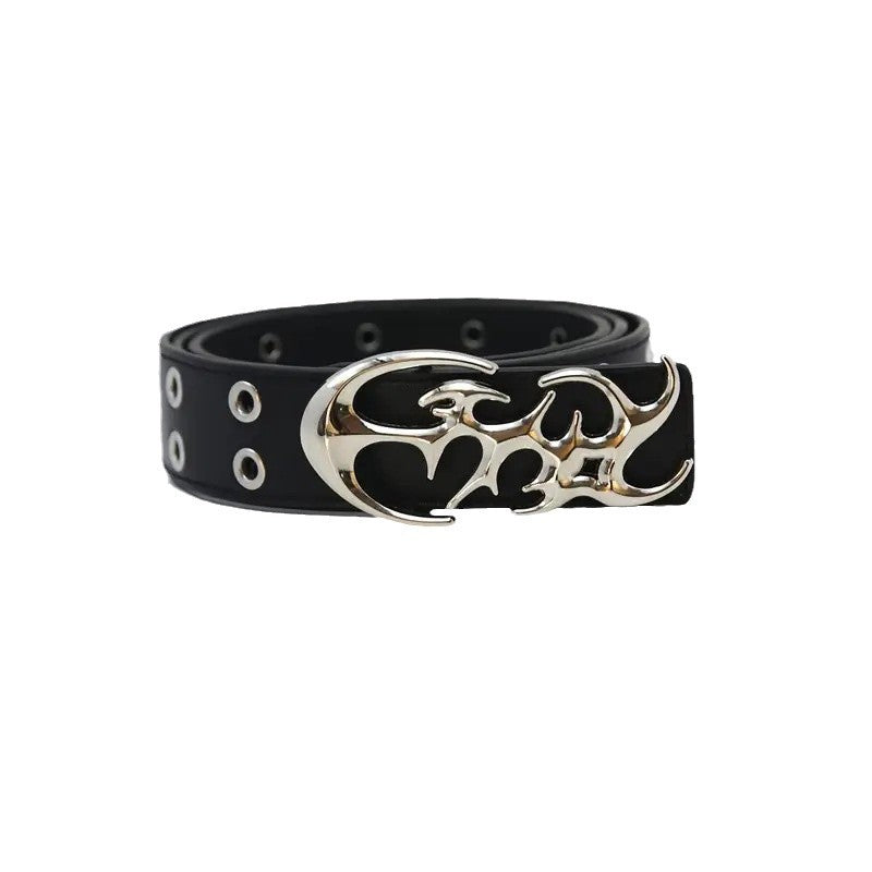 Ceinture tendance, perforée punk