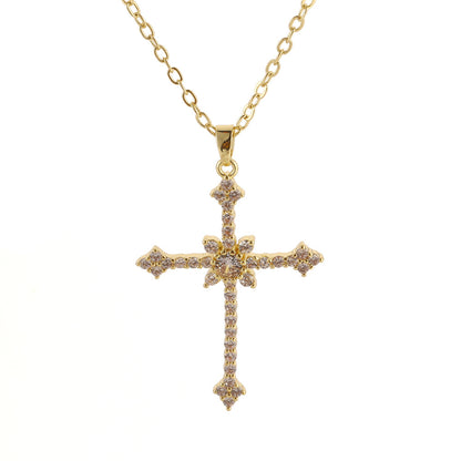 Collier Pendentif Croix