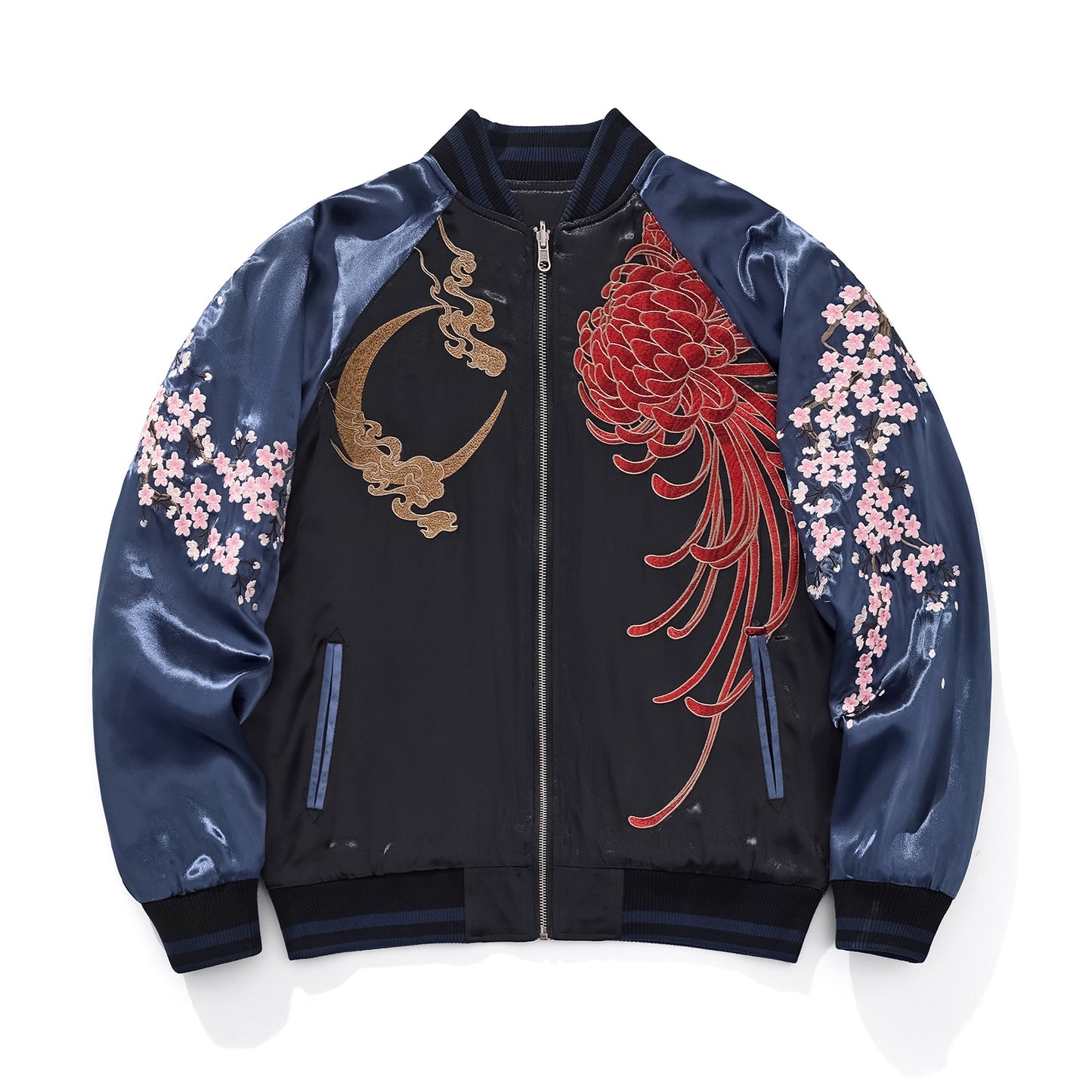 Veste robuste style national avec broderie du Kylin