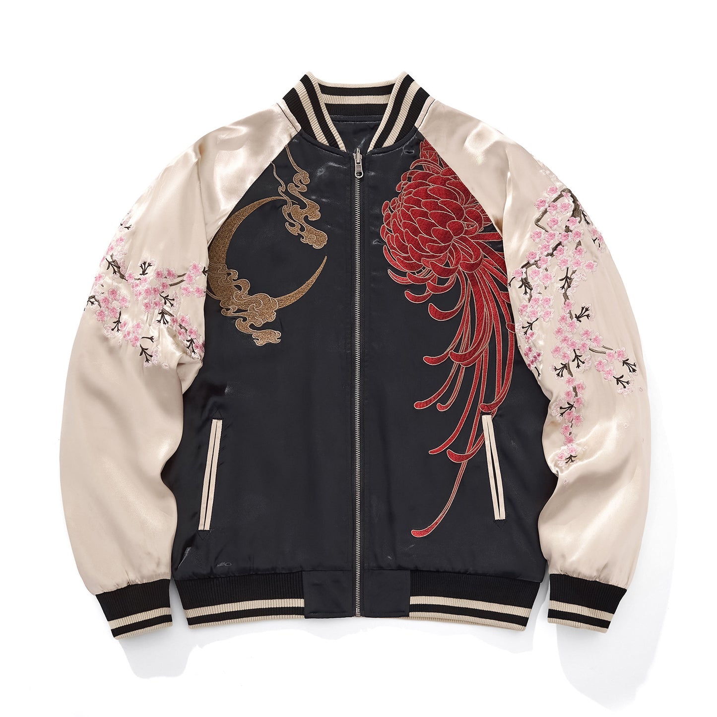 Veste robuste style national avec broderie du Kylin