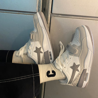 Chaussures de sport décontractées gris