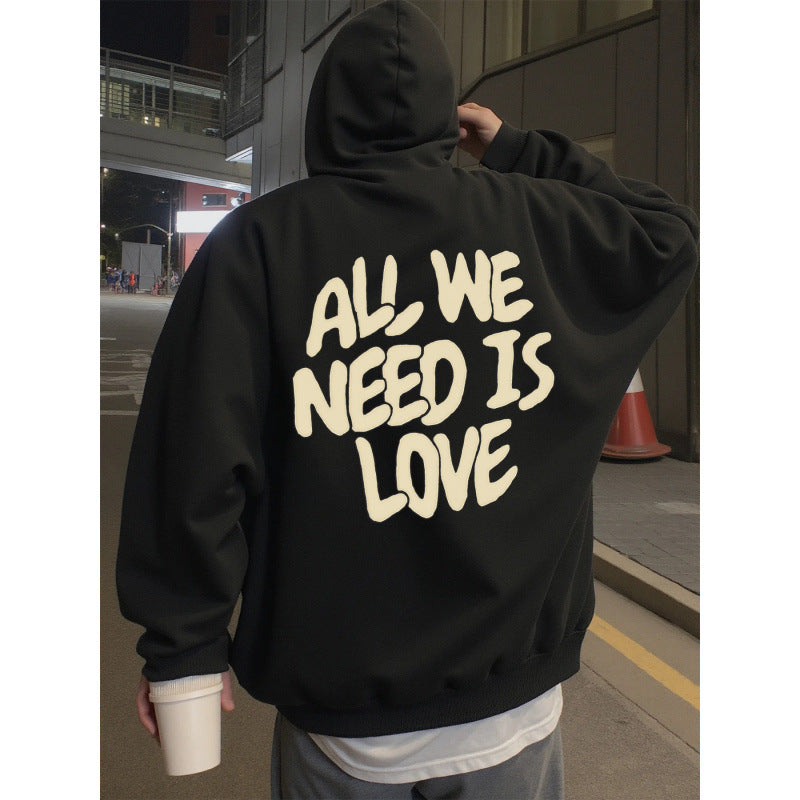 Sweat à capuche All We Need Is Love