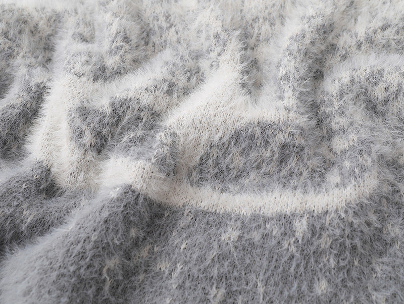 Pull ample avec dégradé de couleurs STAR