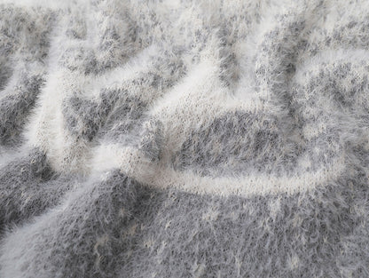 Pull ample avec dégradé de couleurs STAR