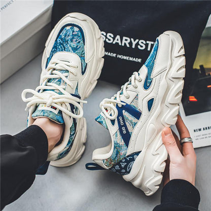 Baskets tendance, style sportif